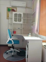 Köşe kombinasyonu masa kitaplık katı ahşap çalışma ofis bilgisayar masası ile yan kabin çekmece yatak odası S