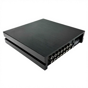 Amplificateur de voiture mono-bloc AK-D12 haute puissance classe AB DSP 4 canaux 4x100W avec égaliseurs et crossovers en aluminium pour caisson de basses - Product Image 2