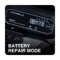 Chargeur de batterie de voiture automatique 12V certifié CE IP65, chargeur de batterie de moto avec fonction de réparation de batterie