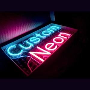 Décoration murale d'entreprise 1PC Logo LED personnalisé Impression UV personnalisée <span class=keywords><strong>Hello</strong></span> Gorgeous Neon Sign Enseigne lumineuse néon flexible 3D personnalisée - Product Image 6
