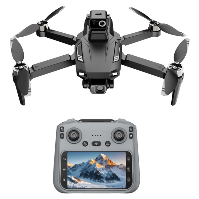 New Model F204 Mini GPS Drone 4K Camera 3-Axis Gimbal Brushless 5G WIFI UAV Professional Drones with Screen Remote Control