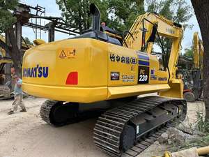 Excavadora de orugas Komatsu PC200 usada Buen estado 99% Nuevo 100% Stock listo Caterpillar Sany Hitachi Motor diésel usado 20 toneladas - Product Image 2