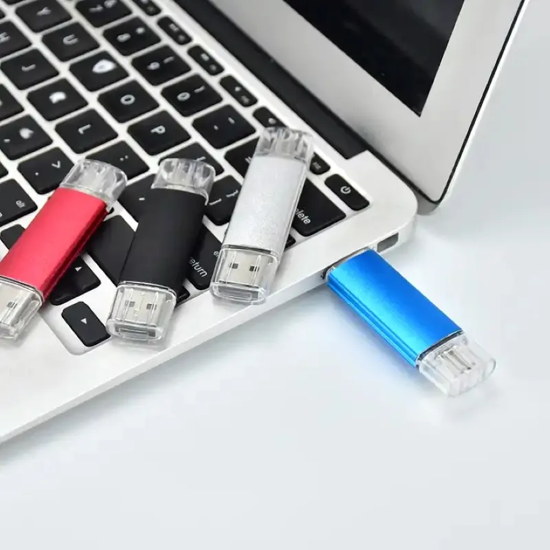 Stik Usb Typ C, Flash Drive Usb Tipe C 256GB 128GB 64GB 32GB 16GB 8GB 3.0, stik memori Usb dengan Logo