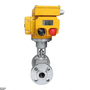 วาล์วแก๊สไฟฟ้าแบบมีหน้าแปลน 3 นิ้ว สแตนเลส วาล์วไอน้ำไฟฟ้าอัจฉริยะแบบหมุนได้หลายรอบ COVNA B2Bclearance Sale - Product Image 4