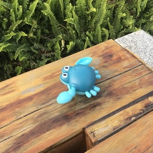 Jouets <span class=keywords><strong>de</strong></span> <span class=keywords><strong>bain</strong></span> <span class=keywords><strong>pour</strong></span> bébés, avec mécanisme à bascule, en plastique, bon marché, motifs d'animaux <span class=keywords><strong>de</strong></span> dessin animé, crabe, nouveau-né - Product Image 3