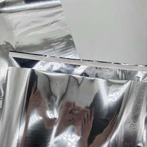 Custom Logo Print Eco-Friendly Metallic Silver Poly Mailers for Clothing <b>Shoes</b> Shipping-Moisture-Resistant Waterproof Mailing - Product Image 4