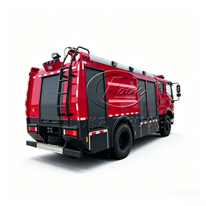 Camion de pompiers forestier 4x4 tout-terrain avec réservoir d'eau pour la lutte contre les incendies et le sauvetage en milieu sauvage - Product Image 1