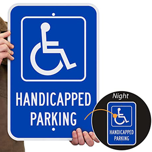 <span class=keywords><strong>Señal</strong></span> inteligente de aluminio reflectante de grado Ingeniero de tamaño personalizado <span class=keywords><strong>señal</strong></span> de estacionamiento para <span class=keywords><strong>discapacitados</strong></span> <span class=keywords><strong>señal</strong></span> de tráfico de seguridad vial - Product Image 5