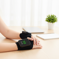 YIJIAN Wiederaufladbarer, verstellbarer 360°-Massagegürtel mit Klettverschluss, Smart-Chip, Vibrationsfunktion, Heizung und Auto-Timer für den Oberkörper