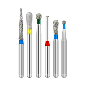 Fraise diamantée haute vitesse pour préparation dentaire, fraises à polir, fraises à crevasses, consommables de soins bucco-dentaires - Product Image 4