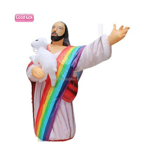 Bouddha gonflable géant d'extérieur, statue gonflable de Jésus-Christ le Sauveur pour la publicité - Product Image 2