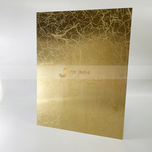 EX757 304 <b>Mirror</b> Etched Stainless Steel <b>Sheet</b> Customized Pattern PVD Color Coating Stainless Steel Elevator <b>Sheet</b> Decoration - Product Image 3