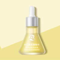 Sérum à l'acide mandélique AHA, acide salicylique, peeling acide, resurfaçage de la peau, réparation de la peau, blanchiment, régénération