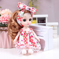 Belle princesse fée en plastique fausse balle rejoint la mode bébé personnalisé Bjd robe modèle poupées pour enfants filles jouet