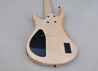 Guitare basse électrique Flyoung 6 cordes, fabrication haut de gamme, placage en érable flammé