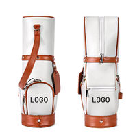 Bolsa de Golf Mini Ligera para Mujer, OEM ODM, con Microfibra y Cierre de Cremallera, Porta Pelotas para Campos de Mini-Golf