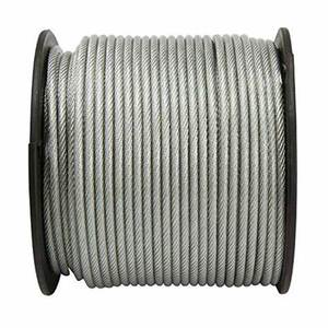 Câble métallique en acier inoxydable AISI 304 316 7x7, 1 mm, laminé à chaud, acier à tête froide, barre en acier, alliage, élingue <span class=keywords><strong>de</strong></span> <span class=keywords><strong>fixation</strong></span> structurelle - Product Image 3