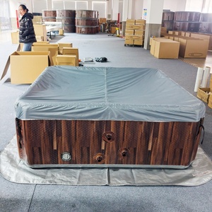 <span class=keywords><strong>Jacuzzi</strong></span> <span class=keywords><strong>Inflable</strong></span> Personalizado Directo de Fábrica, Bañera de Hidromasaje <span class=keywords><strong>Inflable</strong></span> para Exteriores con Calentador y Burbujas para 4 Personas - Product Image 5