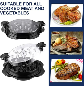 Utensilio Rotor Rápido para Desmenuzar Pollo con Tapa, para Preparación de Carne Desmenuzada y Ensaladas - Product Image 4