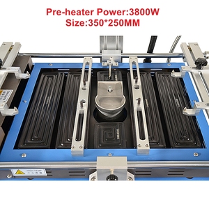 Estación de reparación BGA de aire caliente semiautomática LYBGA G580 de 3 zonas para portátiles consolas de juegos PCB Chip CI SMD OEM SMT Placa de reparación - Product Image 3