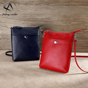 Andong Shoulder Sling Bag for Women Girls Genuine Cow Leather New Ladies Casual <b>Small</b> Bags Fashion <b>Purse</b> Phone Pocket - Product Image 1
