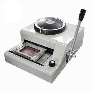 Máquina Manual de Grabado de Números y Letras en Plástico para Tarjetas de Identificación, 68, 70, 72 Caracteres - Product Image 1