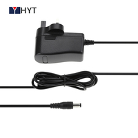 ETL CE RoHS RCM KC PSE UKCA 10V-30V 300-450mA 1A 2A Stecker aus ABS/PC-Material 5,5*2,1mm Hohlstecker AC DC Netzteil