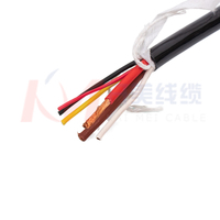 Cable Espiral para Remolque de Camión de Alta Calidad, 1-20A, Conductor de Cobre Libre de Oxígeno, PVC/PE/TPEE/F46, 450-750V, -40--+85, Cable Negro