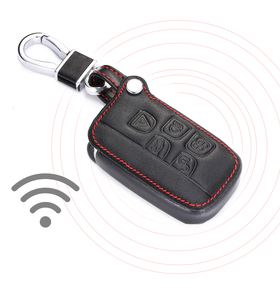Da Chìa Khóa Xe Bìa Đối Với Land Rover LR4 Phát Hiện LR2 RANGE ROVER Thể Thao Evoq <span class=keywords><strong>Jaguar</strong></span> 5 Nút Thông Minh Từ Xa Fob bảo Vệ Trường Hợp - Product Image 3