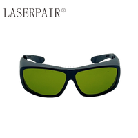 Certifié CE EN207 Alexandrite Diodes ND YAG Lunettes de sécurité laser Lunettes de protection des yeux pour l'épilation au laser