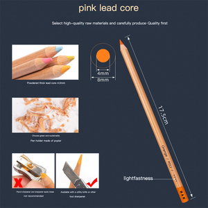 24/36/48/72 Màu Sắc Sinh Viên Bút Chì Thiết Lập Màu Than Bút Chì Phác Thảo Và Màu Sắc Bút Nghệ Thuật Chuyên Nghiệp Vẽ Pastel Bút Chì Thiết Lập - Product Image 6