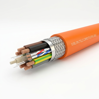 Câble servo composite PrimePro 10M Cycles |   3-en-1 Pwr+Sig+Brake |   Hi-Flex blindé PUR |   Orange RAL 2003 |   Robotique et qualité CNC