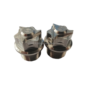 CNC tùy biến M20 Titan mặt bích đầu bu lông Titan Nắp dầu cho xe máy - Product Image 1
