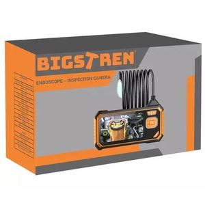 Cámara endoscópica portátil LCD de 4.3 pulgadas Full HD con tubo flexible tipo serpiente para inspección industrial - Product Image 2