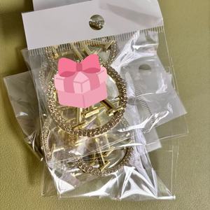 Broche de Lujo de Diseño para Mujer, Estilo Boda <span class=keywords><strong>CC</strong></span>, con Colgante GG de Diamantes de Imitación, Inspiración en Perlas y Diamantes con Electrochapado - Product Image 2