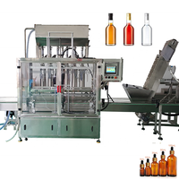 Machine de Remplissage de Liquides et Bouteilles à 2/4/6/8/10 Têtes