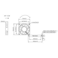 7015 haute vitesse 5v 12v 70mm DC ventilateur de refroidissement étanche à la poussière refroidisseur de processeur avec lames PBT montage sur pied libre OEM ODM pris en charge