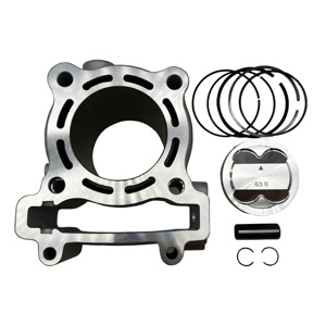 Chất lượng cao xe máy đua Bộ phận động cơ gốm xi lanh khối với giả mạo Piston <span class=keywords><strong>Rik</strong></span> Ring cho lc135 Jupiter MX - Product Image 1