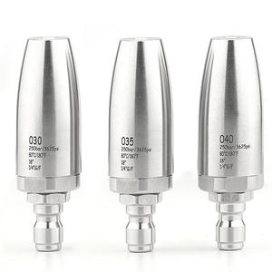 Boquilla Turbo Giratoria de Acero Inoxidable de Ultra Alta Presión (250 Bares) con Cono de Cerámica Marca <span class=keywords><strong>HQ</strong></span> 0.5kg. Nueva Limpieza. Pedido mínimo de 30 días. - Product Image 5