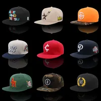 Groothandel Mooie Kwaliteit Metalen Sport Caps Custom Logo Leeg Hiphop Hoed Vlakte Platte Rand Snapback Baseball Cap