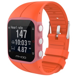 Sport Breathable Replacement Breathable Wrist Strap with Tools for <strong>Polar</strong> M400/M430 Solid Color Silicone <strong>Watch</strong> Band - Product Image 3