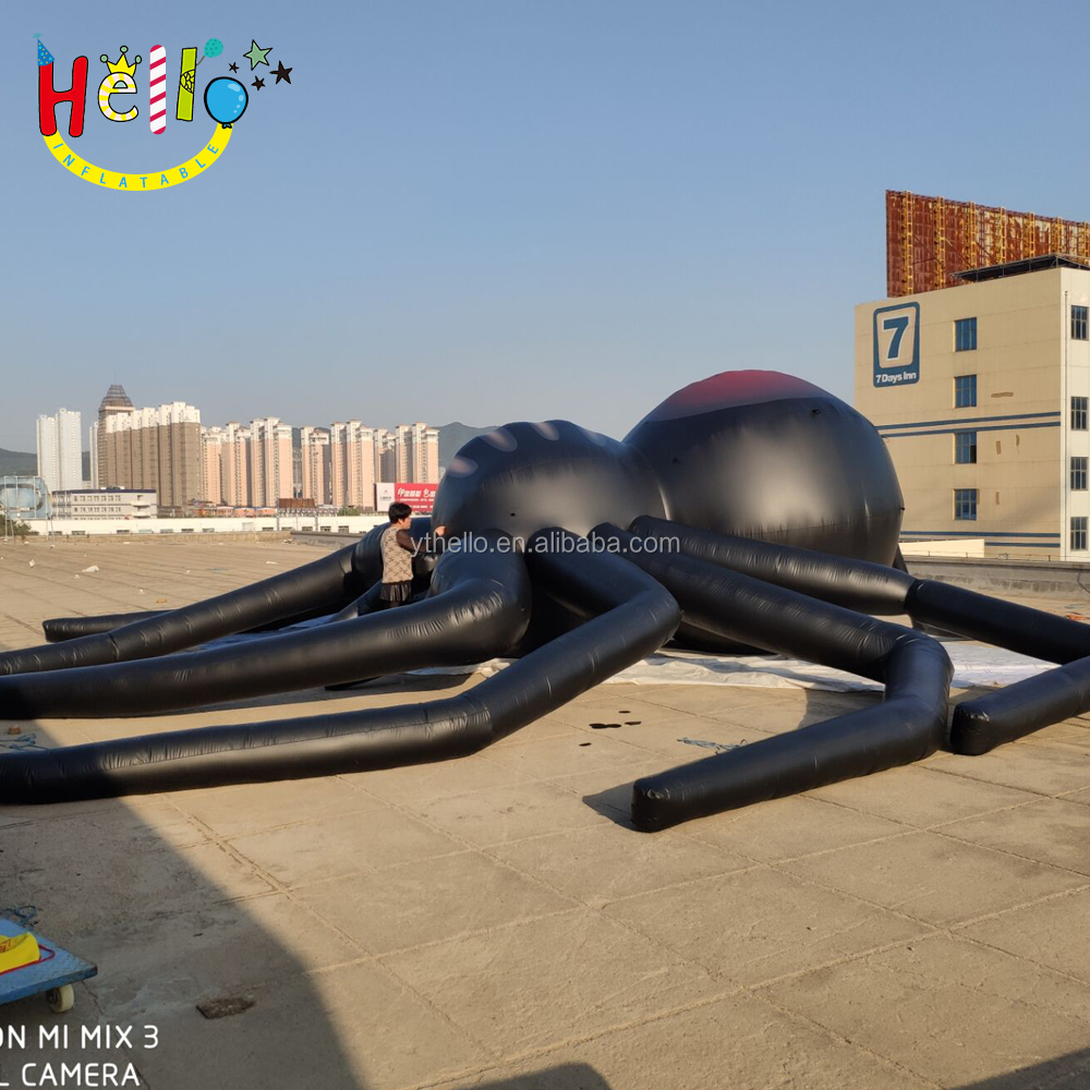 Гигантский надувной Хэллоуин паук мультфильм надувные