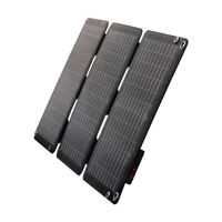 Panneau solaire portable pliable 30W, panneau solaire flexible pour la charge en extérieur, fabriqué en Chine