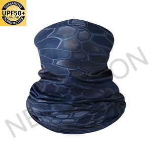 Pañuelo de camuflaje con protección solar para exteriores, máscara de cuello para pesca, ciclismo, toalla facial mágica, protector de cuello deportivo de malla transpirable - Product Image 2