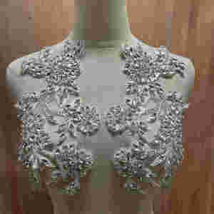 Rượu Sâm banh vàng hồng vàng vạt áo Rhinestone đính cắt tỉa cô dâu đính <span class=keywords><strong>guanzhou</strong></span> cho phụ nữ Ăn mặc - Product Image 5