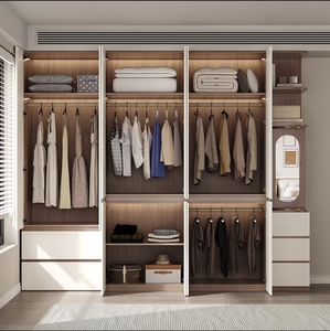 Armadio in MDF e Compensato <span class=keywords><strong>per</strong></span> Villa, Appartamento, Ufficio, Hotel, Progetti di Stoccaggio - Product Image 3
