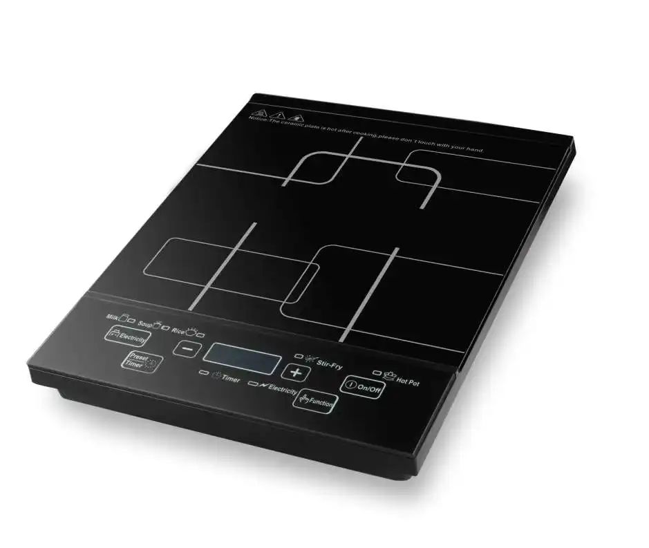 Touch Control colore nero OEM ODM custom factory induzione tecnologia induttiva stufa fornelli a caldo fornello IH2101-A2
