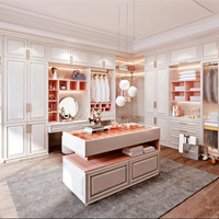 Armoire sur mesure Lesso Home, armoire multifonction, boîte de rangement pour vêtements, armoire rose, armoire moderne en bois pour villa