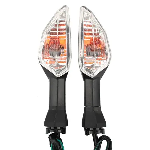 Realzion - Lâmpada indicadora de luz para motocicletas, indicador de mudança de direção para Kawasaki Versys X300 Ninja 650 Ninja 400 Z650