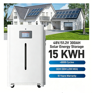 แบตเตอรี่พลังงานแสงอาทิตย์16kWh 320Ah 51.2V สไตล์ปุ่มแอป48ภาษาและอายุการใช้งานยาวนานสำหรับเครื่องกำเนิดไฟฟ้าพลังงานแสงอาทิตย์ในบ้าน T30คิด - Product Image 3